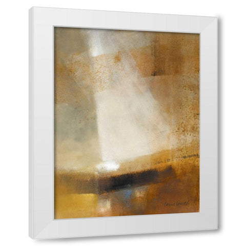 On Misty Waters II White Modern Wood Framed Art Print by Loreth, Lanie