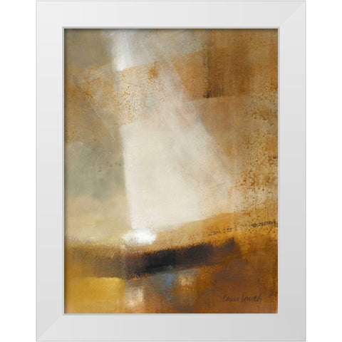 On Misty Waters II White Modern Wood Framed Art Print by Loreth, Lanie