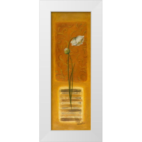 Metamorphosis I White Modern Wood Framed Art Print by Pinto, Patricia