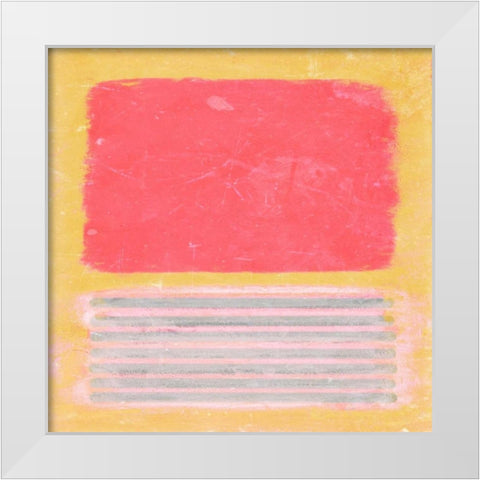 Pastel Metamorphosis II White Modern Wood Framed Art Print by Pinto, Patricia