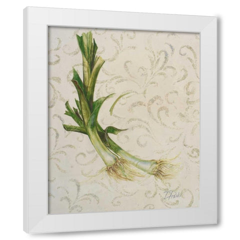 Botanica II White Modern Wood Framed Art Print by Pinto, Patricia