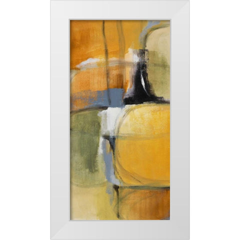 Jazz it Up II White Modern Wood Framed Art Print by Loreth, Lanie