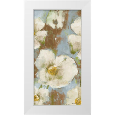 Fall Begins Softly I White Modern Wood Framed Art Print by Loreth, Lanie