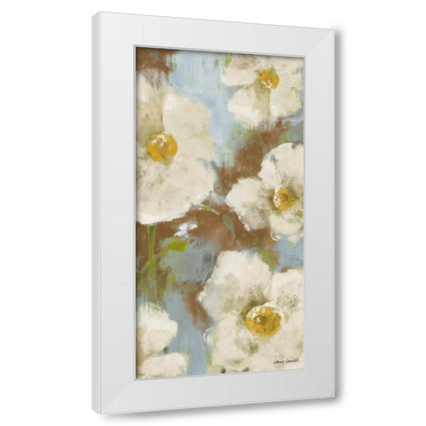 Fall Begins Softly II White Modern Wood Framed Art Print by Loreth, Lanie