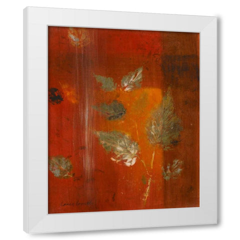 Into Autumn I White Modern Wood Framed Art Print by Loreth, Lanie