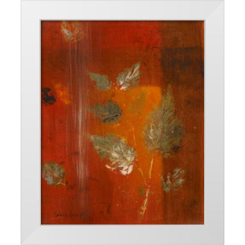 Into Autumn I White Modern Wood Framed Art Print by Loreth, Lanie