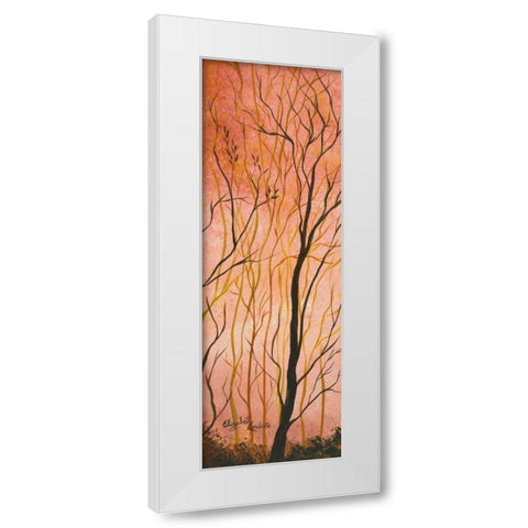 Wildwood IV White Modern Wood Framed Art Print by Londono, Elizabeth