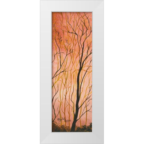 Wildwood IV White Modern Wood Framed Art Print by Londono, Elizabeth