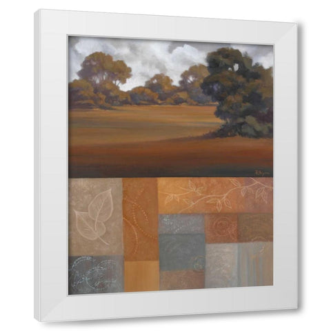 Autumn I White Modern Wood Framed Art Print by Rhyan, Vivien