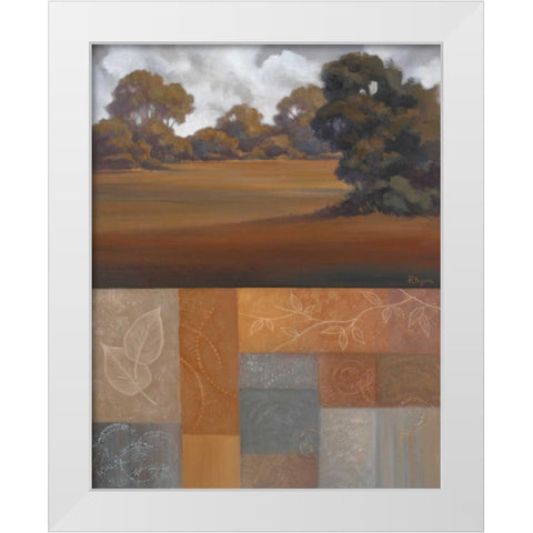 Autumn I White Modern Wood Framed Art Print by Rhyan, Vivien