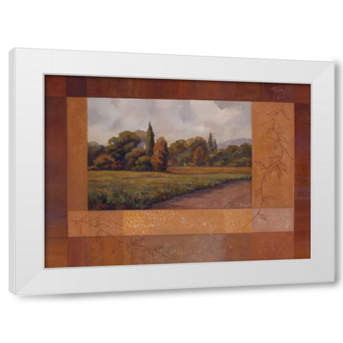 Changing Seasons II White Modern Wood Framed Art Print by Rhyan, Vivien