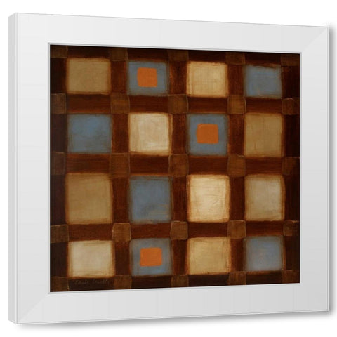 Balance II White Modern Wood Framed Art Print by Loreth, Lanie