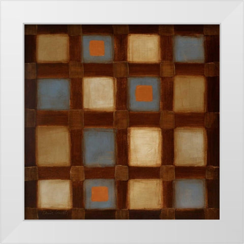 Balance II White Modern Wood Framed Art Print by Loreth, Lanie