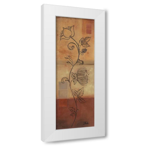 Nice Illustration I White Modern Wood Framed Art Print by Pinto, Patricia