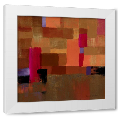 Voluminous I White Modern Wood Framed Art Print by Loreth, Lanie