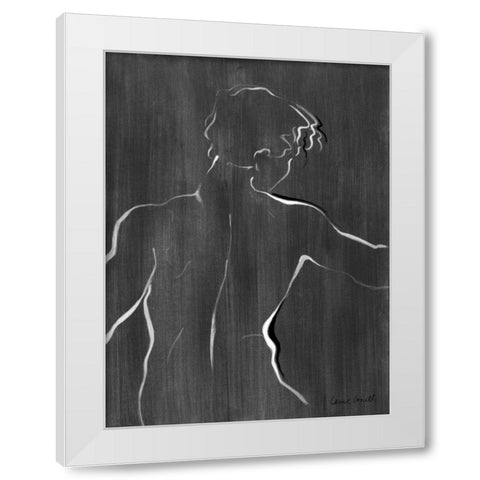 Sketched in Black I White Modern Wood Framed Art Print by Loreth, Lanie
