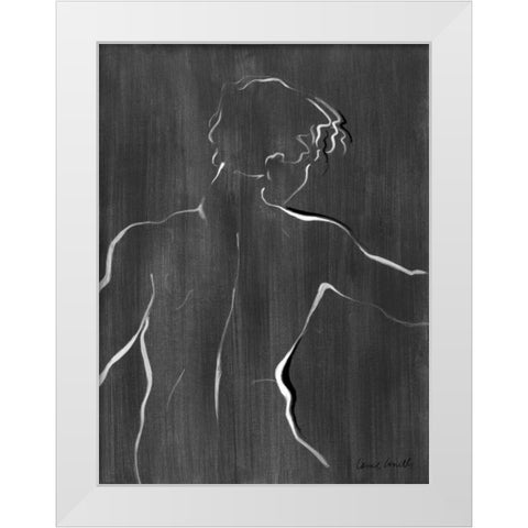 Sketched in Black I White Modern Wood Framed Art Print by Loreth, Lanie