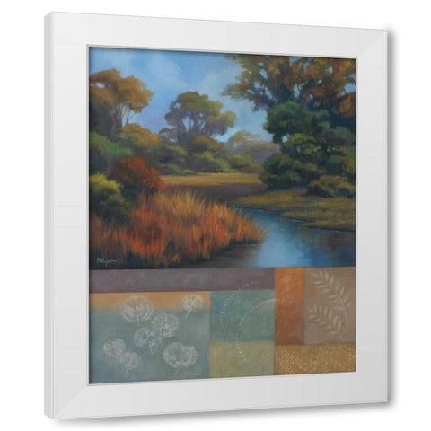Shades of Afternoon I White Modern Wood Framed Art Print by Rhyan, Vivien