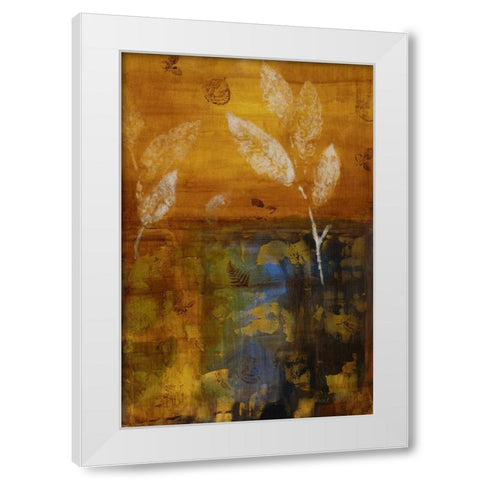Bella Vida II White Modern Wood Framed Art Print by Loreth, Lanie