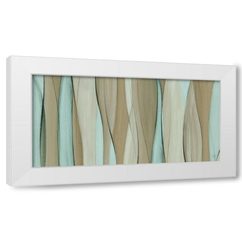 Neutral Coalescence II White Modern Wood Framed Art Print by Loreth, Lanie