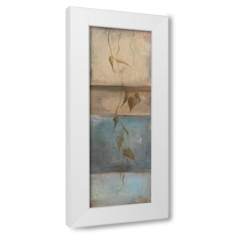 Meditation IV White Modern Wood Framed Art Print by Pinto, Patricia