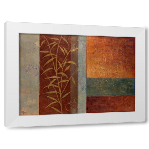 Spice I White Modern Wood Framed Art Print by Rhyan, Vivien