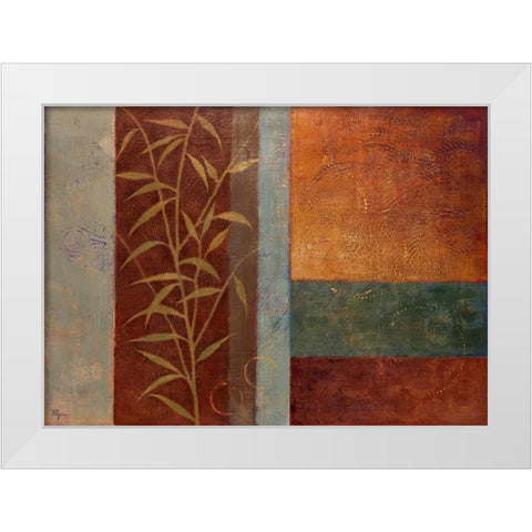 Spice I White Modern Wood Framed Art Print by Rhyan, Vivien