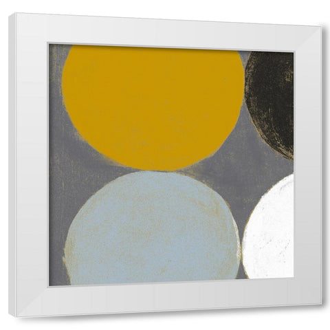 Colorful Cirque I White Modern Wood Framed Art Print by Loreth, Lanie