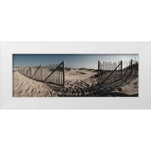 Herring Cove White Modern Wood Framed Art Print by Lake, Shelley