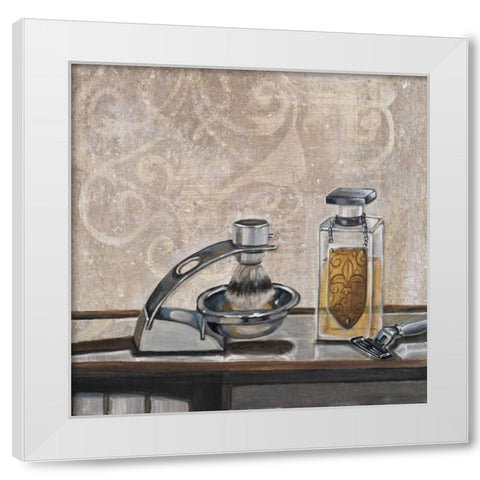 Vanity II White Modern Wood Framed Art Print by Hakimipour-Ritter