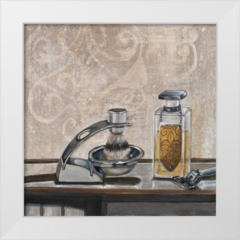 Vanity II White Modern Wood Framed Art Print by Hakimipour-Ritter