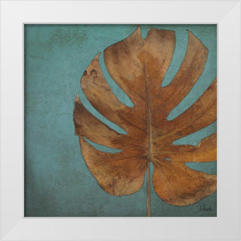 Dry Balazo in Blue I White Modern Wood Framed Art Print by Pinto, Patricia