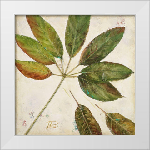 Organic III White Modern Wood Framed Art Print by Pinto, Patricia