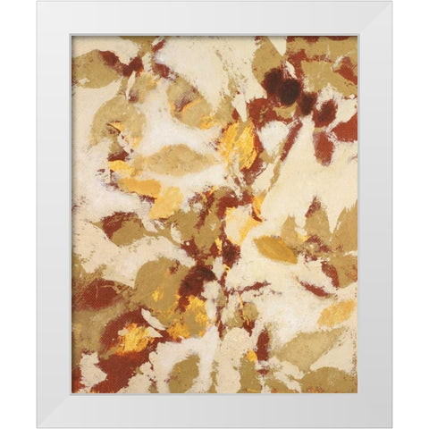Sun-dazzled Branches I White Modern Wood Framed Art Print by Loreth, Lanie