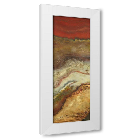 Tierra Panel II White Modern Wood Framed Art Print by Pinto, Patricia