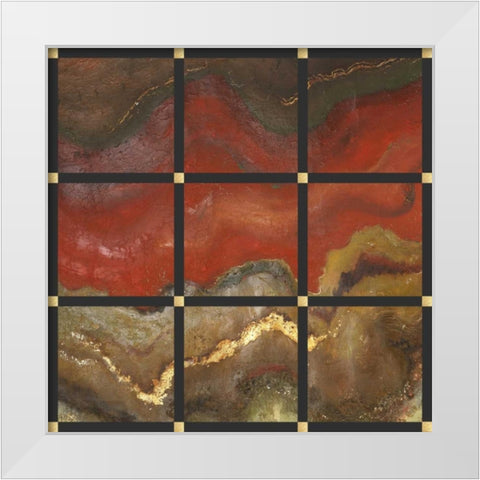 Underground I White Modern Wood Framed Art Print by Pinto, Patricia