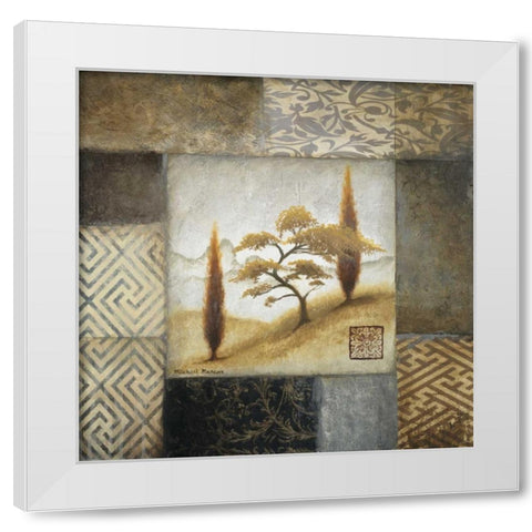 An Afternoon in the Past White Modern Wood Framed Art Print by Marcon, Michael