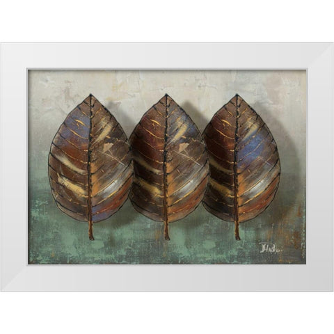 Three Amigos I White Modern Wood Framed Art Print by Pinto, Patricia