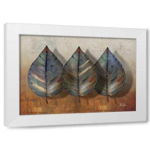Three Amigos II White Modern Wood Framed Art Print by Pinto, Patricia