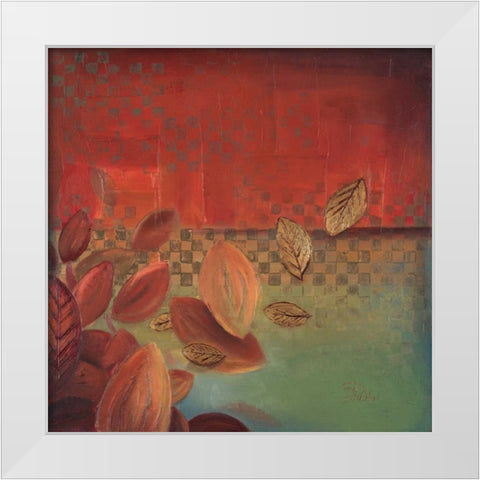 Good Idea I White Modern Wood Framed Art Print by Pinto, Patricia