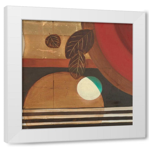 Visionary II White Modern Wood Framed Art Print by Pinto, Patricia