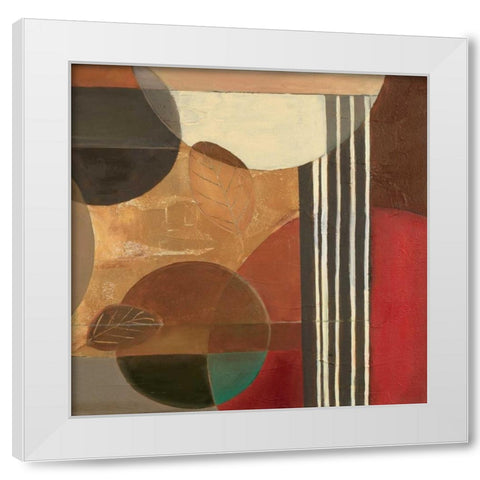 Visionary IV White Modern Wood Framed Art Print by Pinto, Patricia