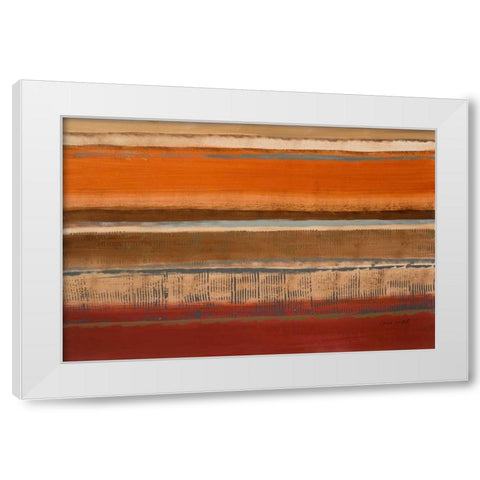 Solar Journey II White Modern Wood Framed Art Print by Loreth, Lanie