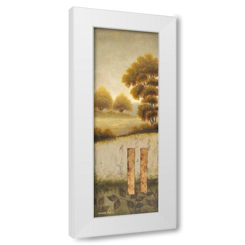 Beyond the Forest White Modern Wood Framed Art Print by Marcon, Michael