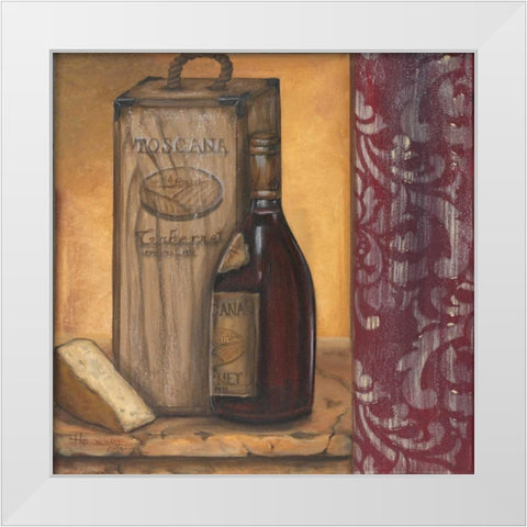 Happy Hour I White Modern Wood Framed Art Print by Hakimipour-Ritter