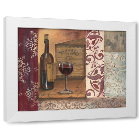 Happy Hour II White Modern Wood Framed Art Print by Hakimipour-Ritter