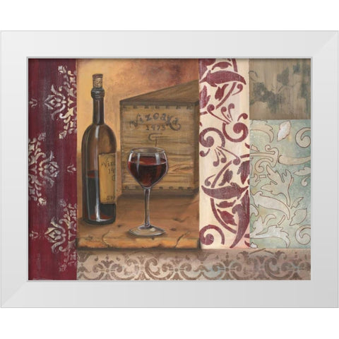 Happy Hour II White Modern Wood Framed Art Print by Hakimipour-Ritter