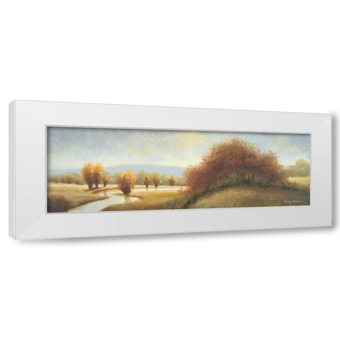In a Distant Season II White Modern Wood Framed Art Print by Marcon, Michael