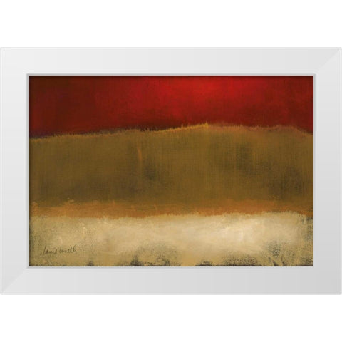 Clouds of Jupiter White Modern Wood Framed Art Print by Loreth, Lanie
