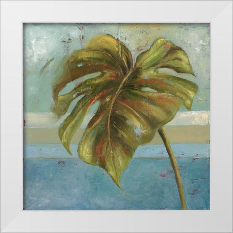 Blue Dream I White Modern Wood Framed Art Print by Pinto, Patricia